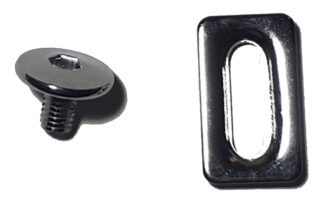 Śruba bloków spd sl Shimano z podkładką.