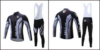 Strój rowerowy komplet ocieplany INEOS "L